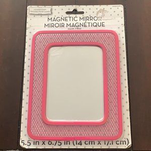Hot Pink Magnetic Locker Mirror *Add On Item*